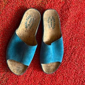 Kork Ease Slip on sandals bought from Sundance Catalog. Worn once.